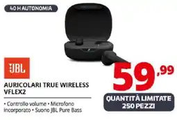 Comet JBL AURICOLARI TRUE WIRELESS VFLEX2 offerta