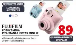 Comet FUJIFILM Fotocamera istantanea instax mini 12 offerta