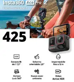 Comet Insta360 Ace Pro 2 L'action cam smart offerta