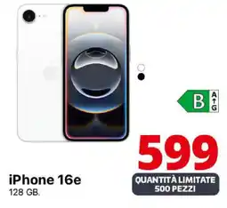 Comet iPhone 16e 128 GB offerta