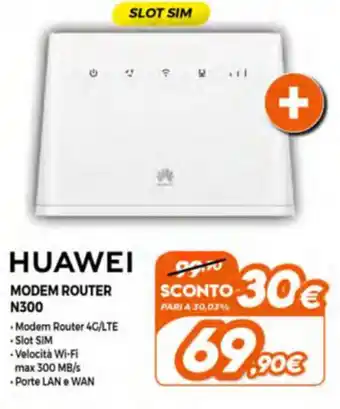 Expert Huawei Modem Router N300 offerta