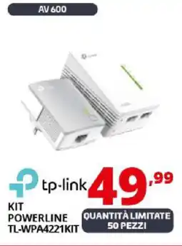 Comet tp-link KIT POWERLINE TL-WPA4221KIT offerta