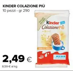 Tigre Kinder colazione più offerta