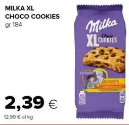 Tigre Milka XL choco cookies offerta