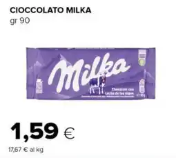 Tigre Cioccolato MILKA offerta