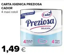 Tigre Carta igienica preziosa CADOR offerta