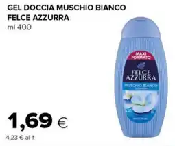 Tigre Gel doccia muschio bianco FELCE AZZURRA offerta