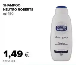 Tigre Shampoo NEUTRO ROBERTS offerta