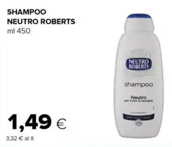 Tigre Shampoo NEUTRO ROBERTS offerta