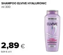 Tigre Shampoo elvive hyaluronic offerta