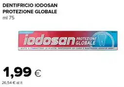 Tigre Dentifricio iodosan protezione globale offerta