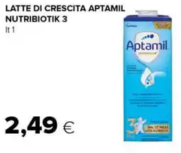 Tigre Latte di crescita aptamil NUTRIBIOTIK 3 offerta