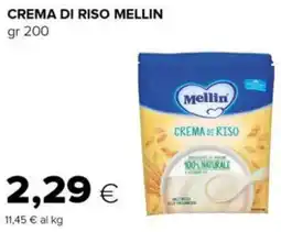 Tigre Crema di riso MELLIN offerta