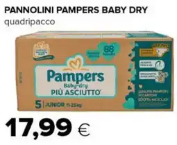 Tigre Pannolini pampers baby dry offerta