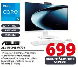 Comet ASUS ALL IN ONE V470V offerta