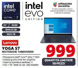 Comet Lenovo YOGA S7 NOTEBOOK 14IMH9ARIX offerta