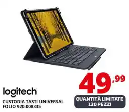 Comet logitech CUSTODIA TASTI UNIVERSAL FOLIO 920-008335 offerta