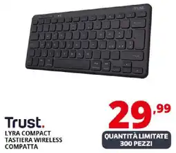 Comet Trust. LYRA COMPACT TASTIERA WIRELESS COMPATTA offerta
