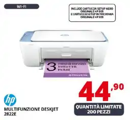 Comet hp MULTIFUNZIONE DESKJET 2822E offerta