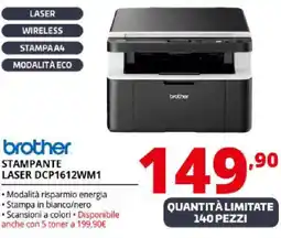 Comet brother STAMPANTE LASER DCP1612WM1 offerta