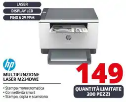 Comet hp MULTIFUNZIONE LASER M234DWE offerta