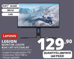 Comet Lenovo LEGION MONITOR LEGION R24E C4IT 67CCGAC4IT offerta