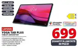 Comet Lenovo YOGA TAB PLUS TABLET ZAEG0015IT offerta