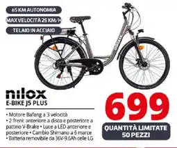 Comet nilox E-BIKE J5 PLUS offerta