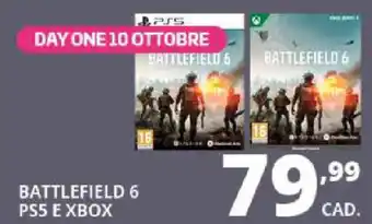 Comet BATTLEFIELD 6 PS5 E XBOX offerta