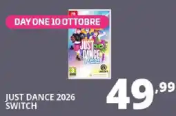 Comet Just dance 2026 switch offerta