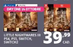 Comet Little nightmares iii PS4, PS5, switch, switch2 offerta