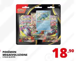 Comet Pokémon megaevoluzione cad. 3 pack blister offerta