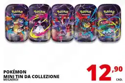 Comet Pokémon mini tin da collezione megaeroi offerta