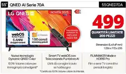 Comet LG 55" QNED AI Serie 70A 55QNED70A offerta