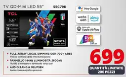 Comet TCL TV QD-Mini LED 55" 55C79K offerta