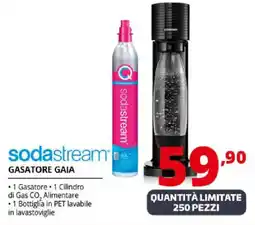 Comet sodastream GASATORE GAIA offerta