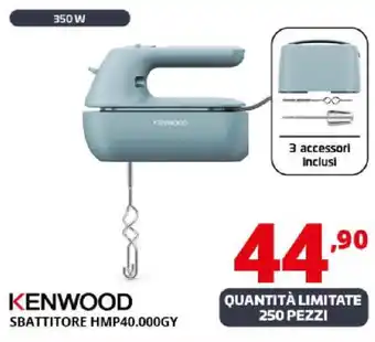 Comet KENWOOD SBATTITORE HMP40.000GY offerta
