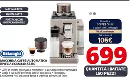 Comet DeLonghi MACCHINA CAFFÈ AUTOMATICA RIVELIA EXAM440.55.BG offerta