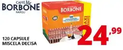 Comet Caffe borbone 120 capsule miscela decisa offerta
