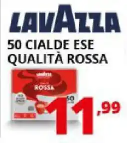 Comet Lavazza 50 cialde ese qualità rossa offerta