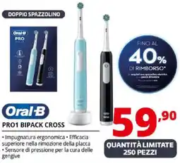 Comet Oral-B PRO1 BIPACK CROSS offerta