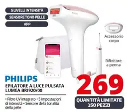 Comet PHILIPS EPILATORE A LUCE PULSATA LUMEA BRI920/00 offerta