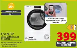 Comet CANDY ASCIUGATRICE CROE H10A2TBE-S offerta