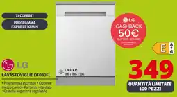 Comet LG LAVASTOVIGLIE DF030FL offerta