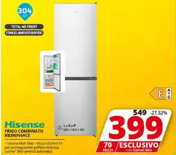 Comet Hisense FRIGO COMBINATO RB390N4ACE offerta