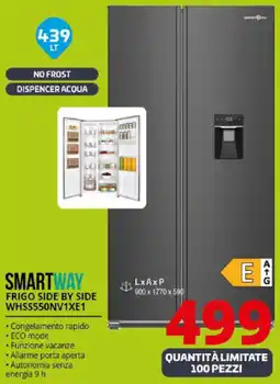 Comet SMARTWAY FRIGO SIDE BY SIDE WHSS550NV1XE1 offerta