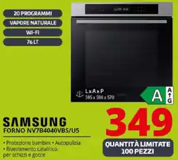 Comet SAMSUNG FORNO NV7B4040VBS/U5 offerta
