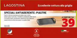 Comet LAGOSTINA Speciali antiaderente: piastre offerta
