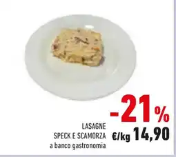 Conad Lasagne speck e scamorza offerta