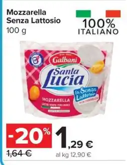 Carrefour MOZZARELLA SENZA LATTOSIO offerta